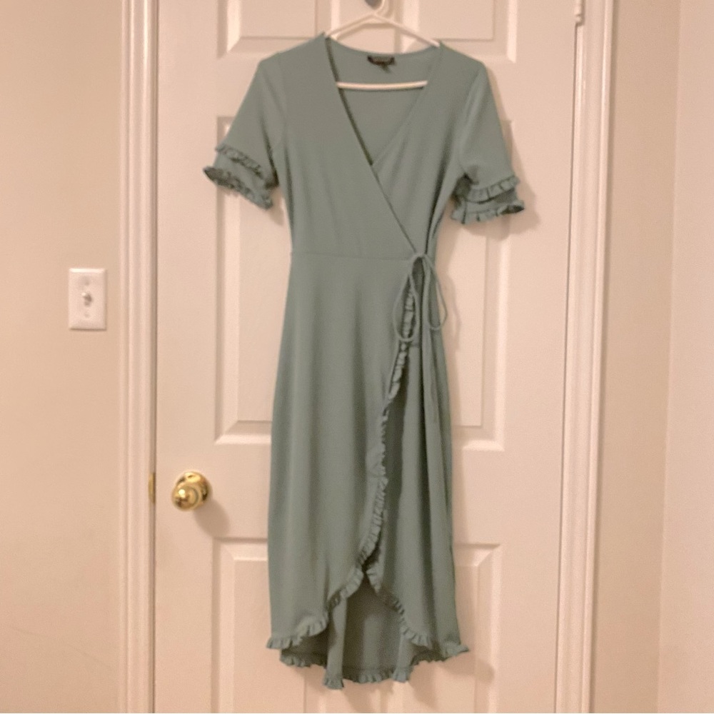 Topshop Wrap Dress